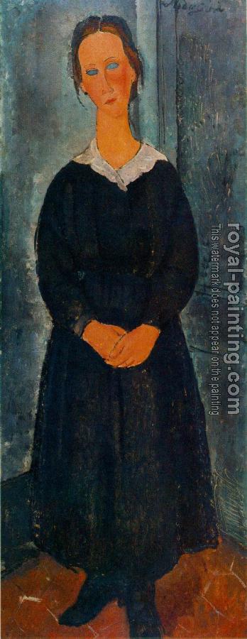 Amedeo Modigliani : La jeune bonne (The Servant Girl)